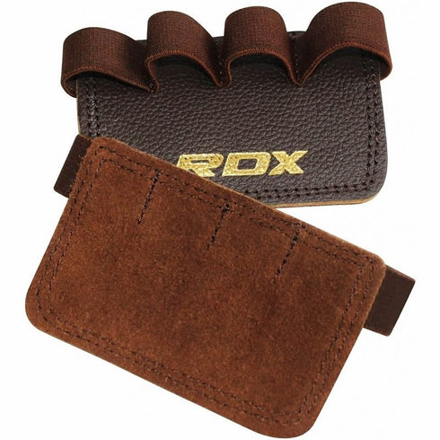 RDX G3 BROWN LEATHER HAND GRIP PADS/Brw-1